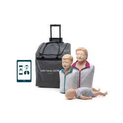 Zestaw fantomów z różnych kategorii wiekowych Little Family QCPR